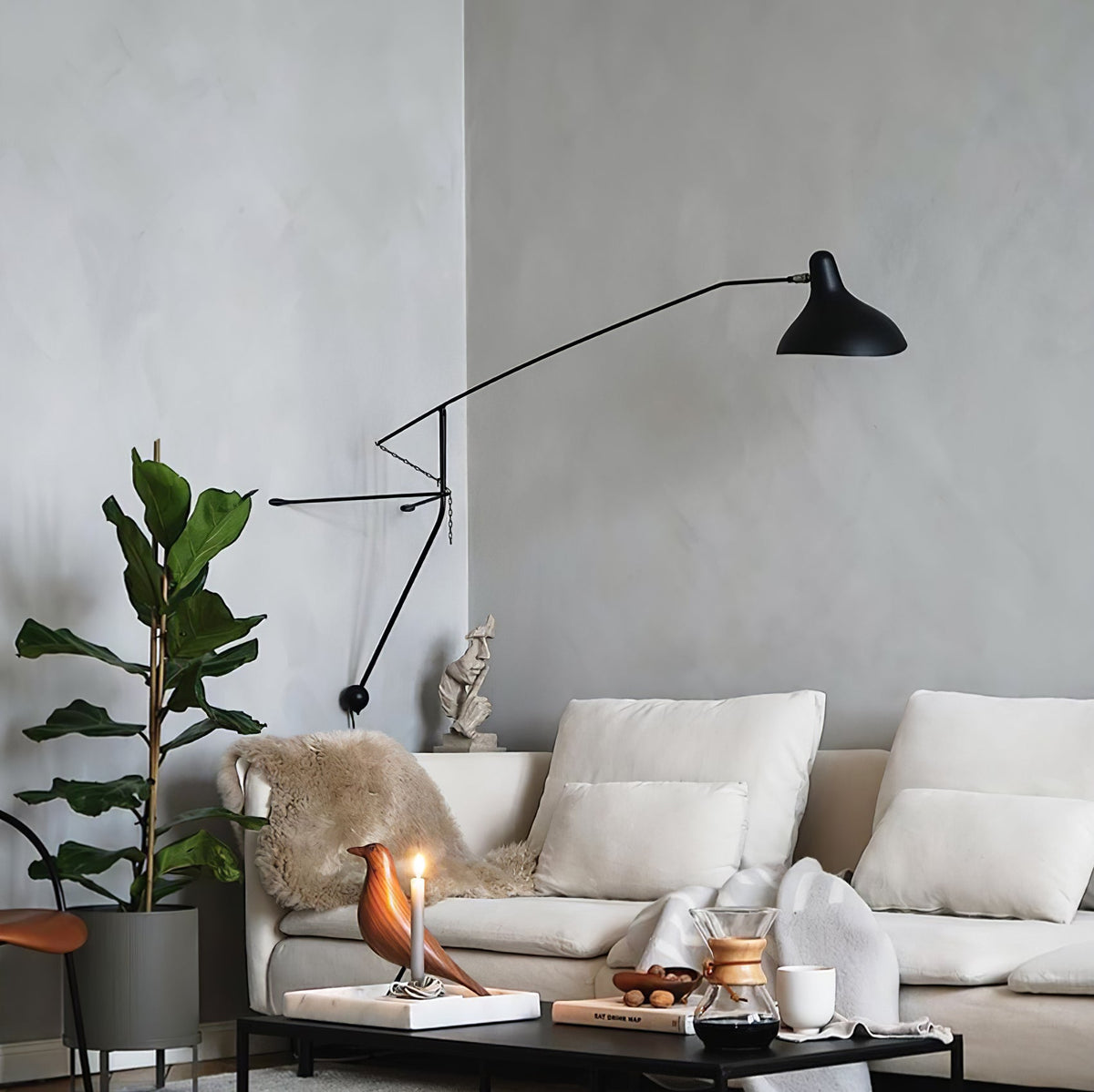 Ivsolarae nowoczesna minimalistyczna kinkietowa lampa ścienna