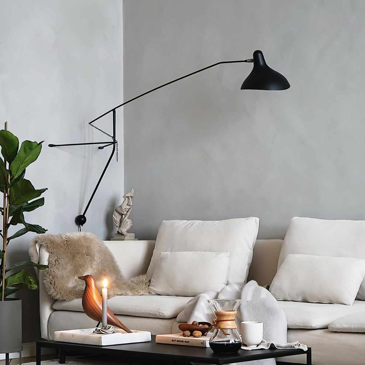 Ivsolarae nowoczesna minimalistyczna kinkietowa lampa ścienna