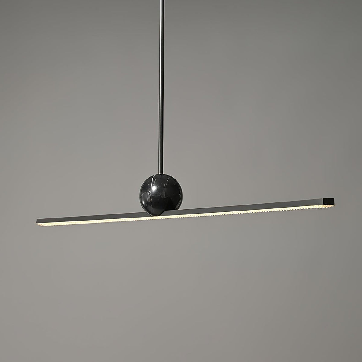Mariiella liniowa minimalistyczna lampa wisząca z marmuru