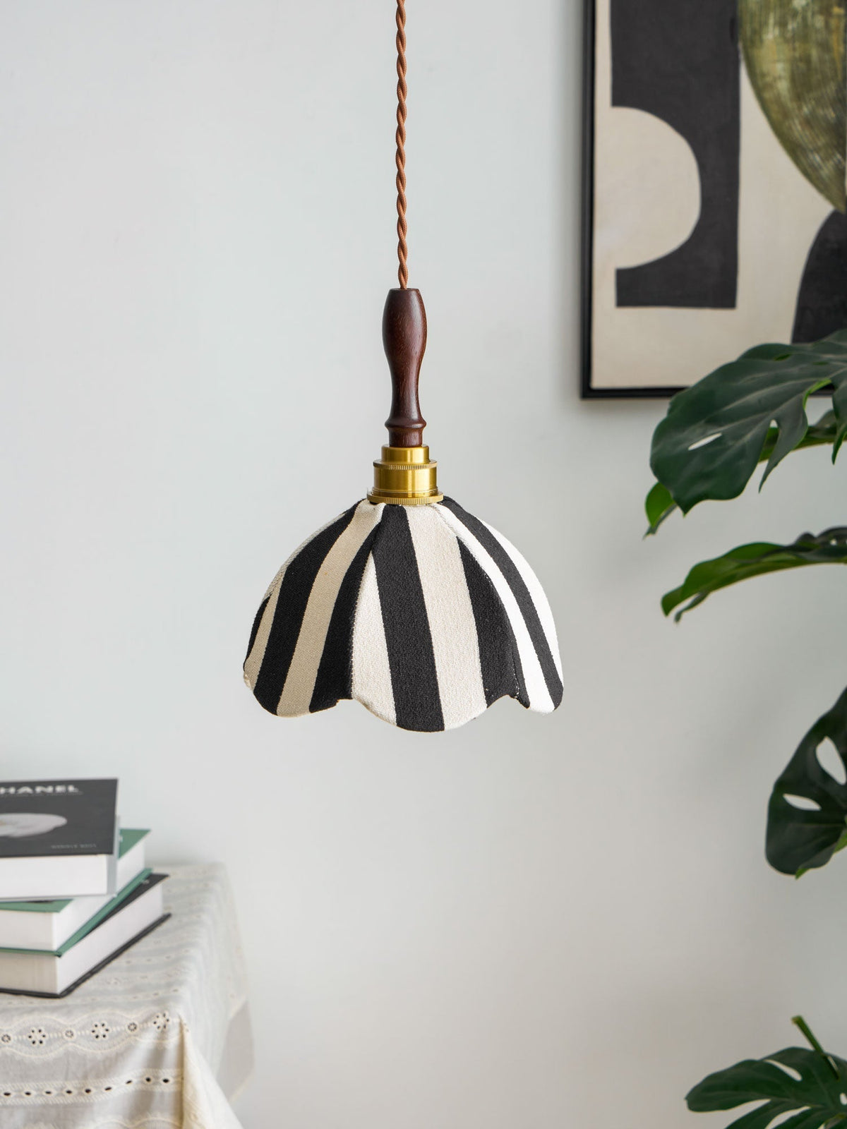 Isolder wisząca lampa z płótna
