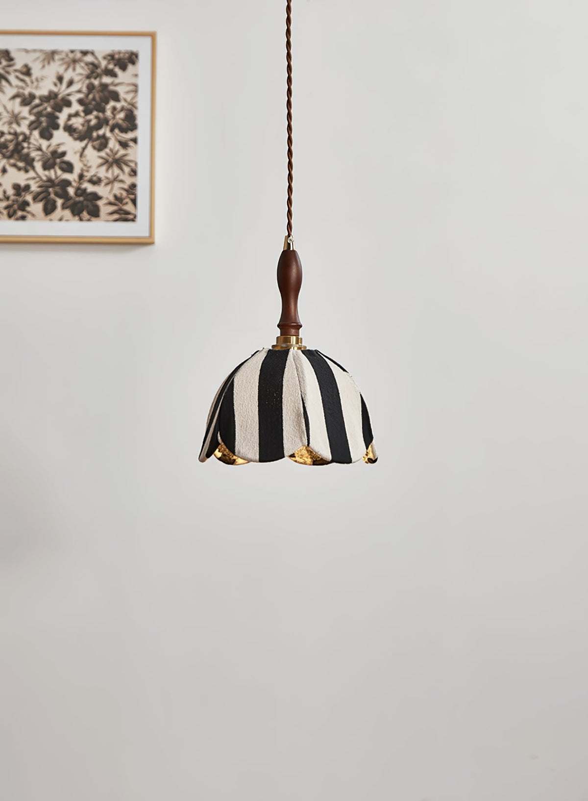 Isolder wisząca lampa z płótna