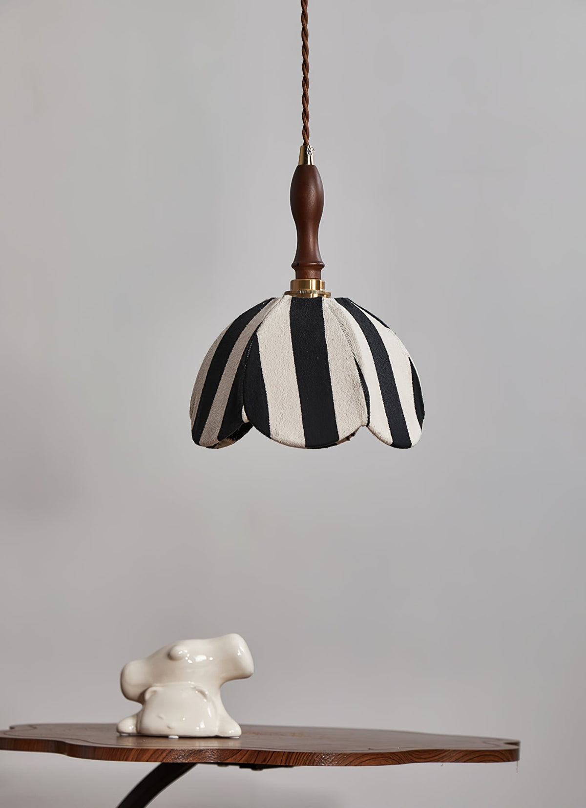 Isolder wisząca lampa z płótna