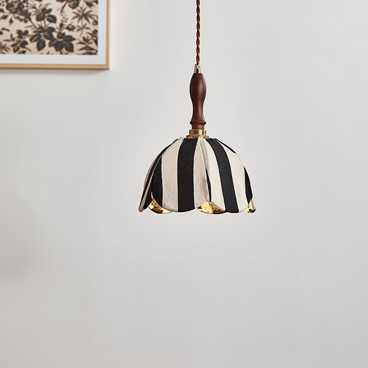 Isolder wisząca lampa z płótna