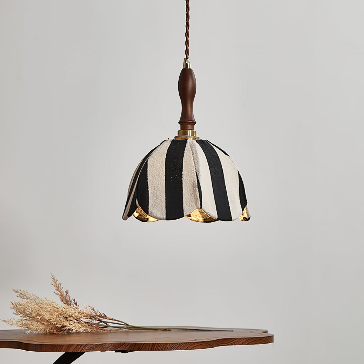 Isolder wisząca lampa z płótna