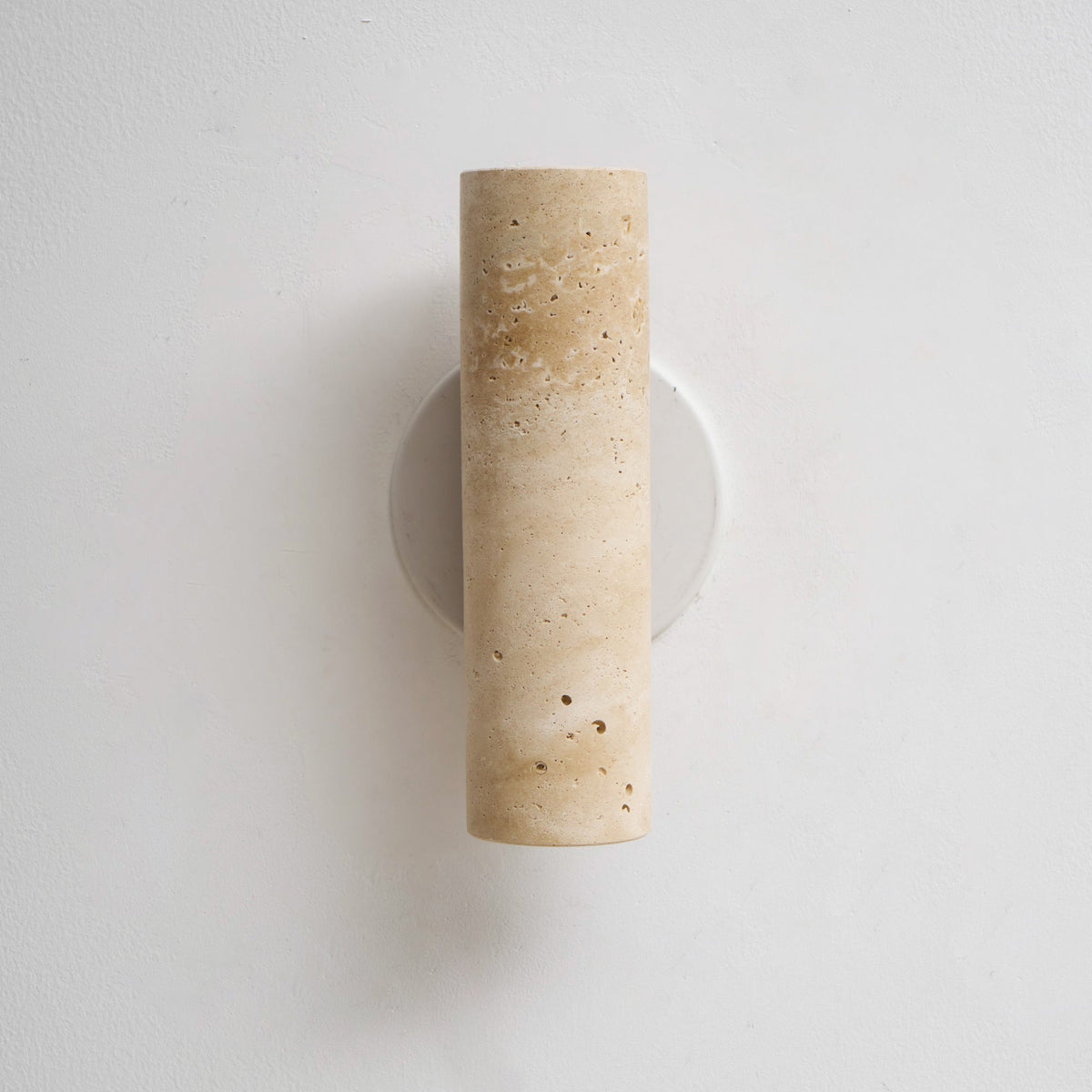Nula Travertine kinkiet drewniany