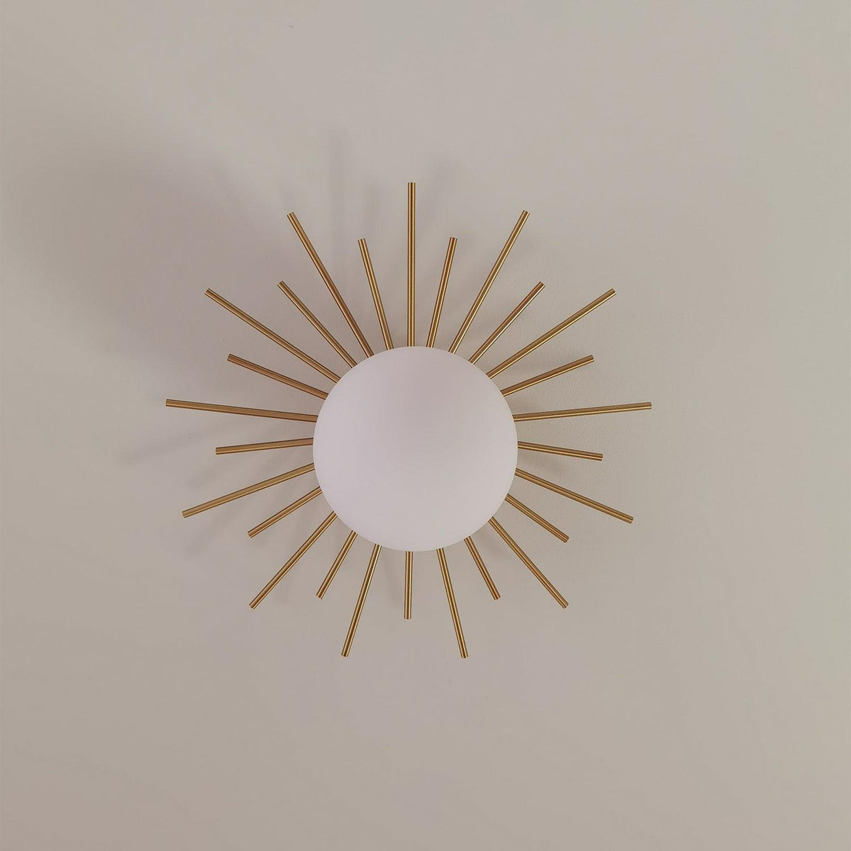 Elow lampa sufitowa ze złota w kształcie gwiazdy Glam styl nowoczesny