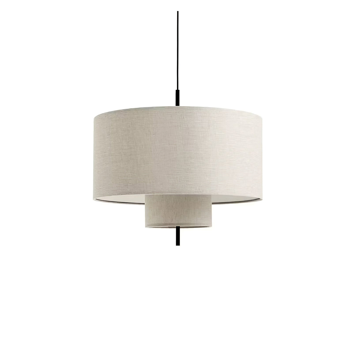 Ulphaa nowoczesna minimalistyczna lampa wisząca z płótna