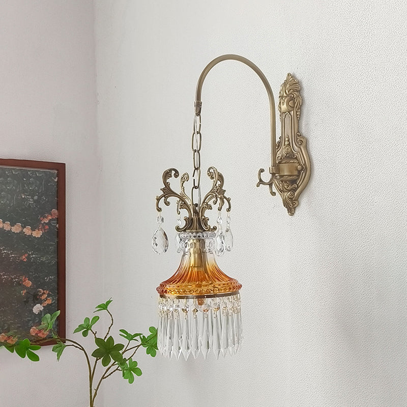Marquise żyrandol ścienny kryształowy
