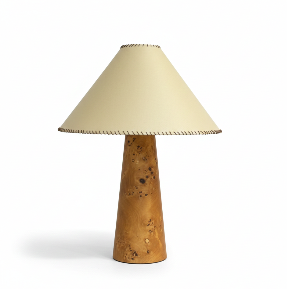 Terienena lampa stołowa