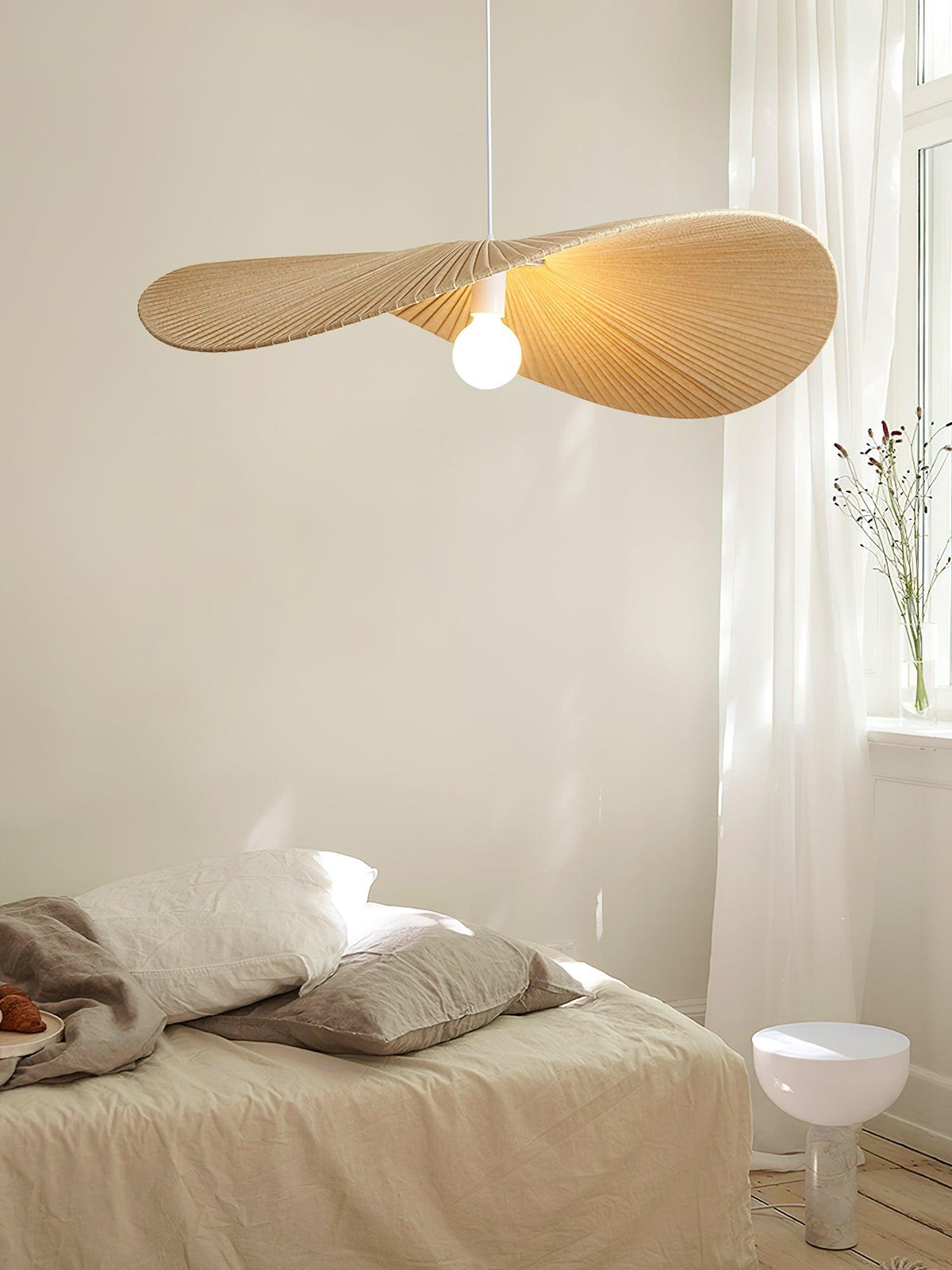 Cedrin lampa wisząca Wave naturalna