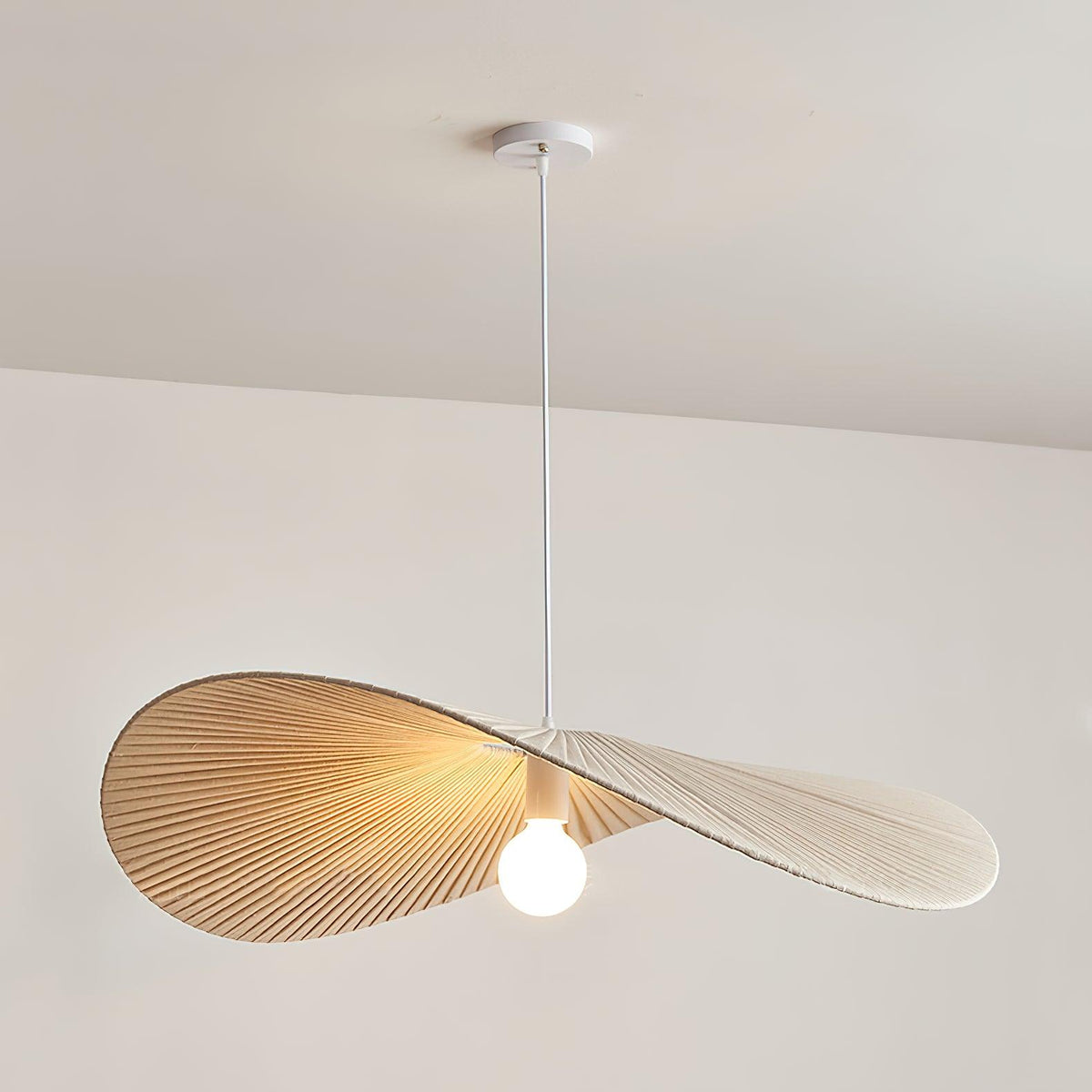 Cedrin lampa wisząca Wave naturalna