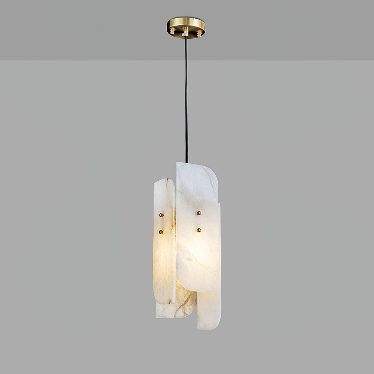 Vicarus warstwowa lampa wisząca z alabastrem