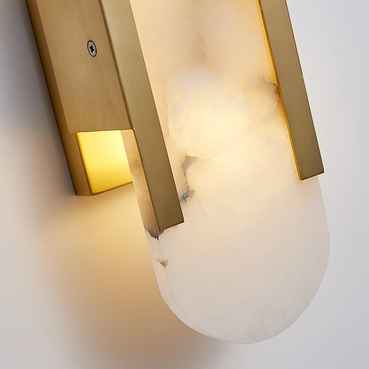 Bano lampa ścienna z alabastu