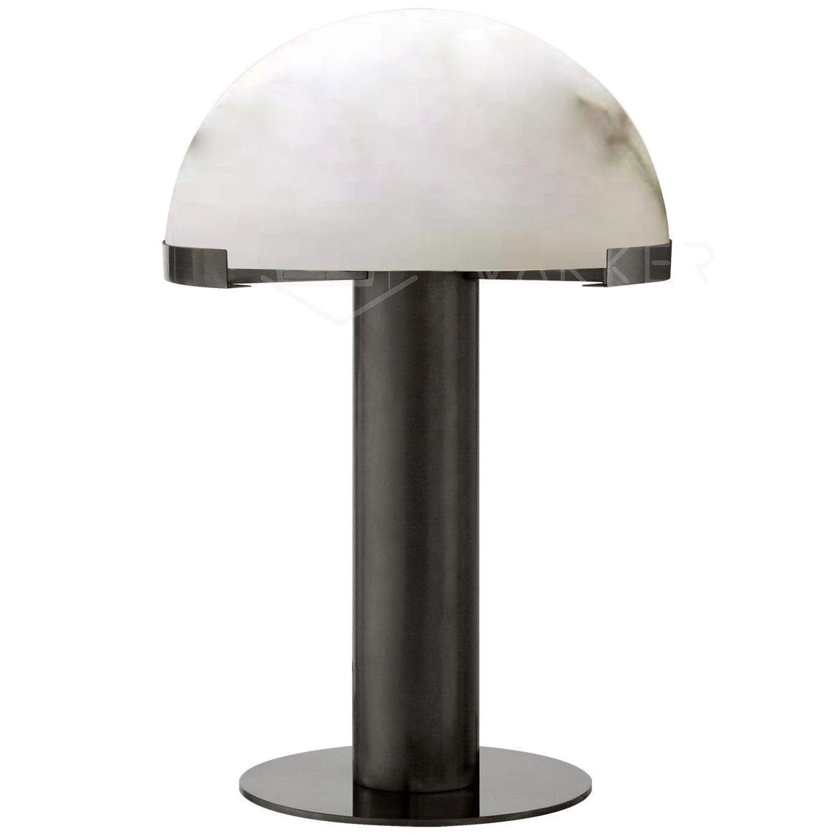 Keir lampa stołowa z alabastrem
