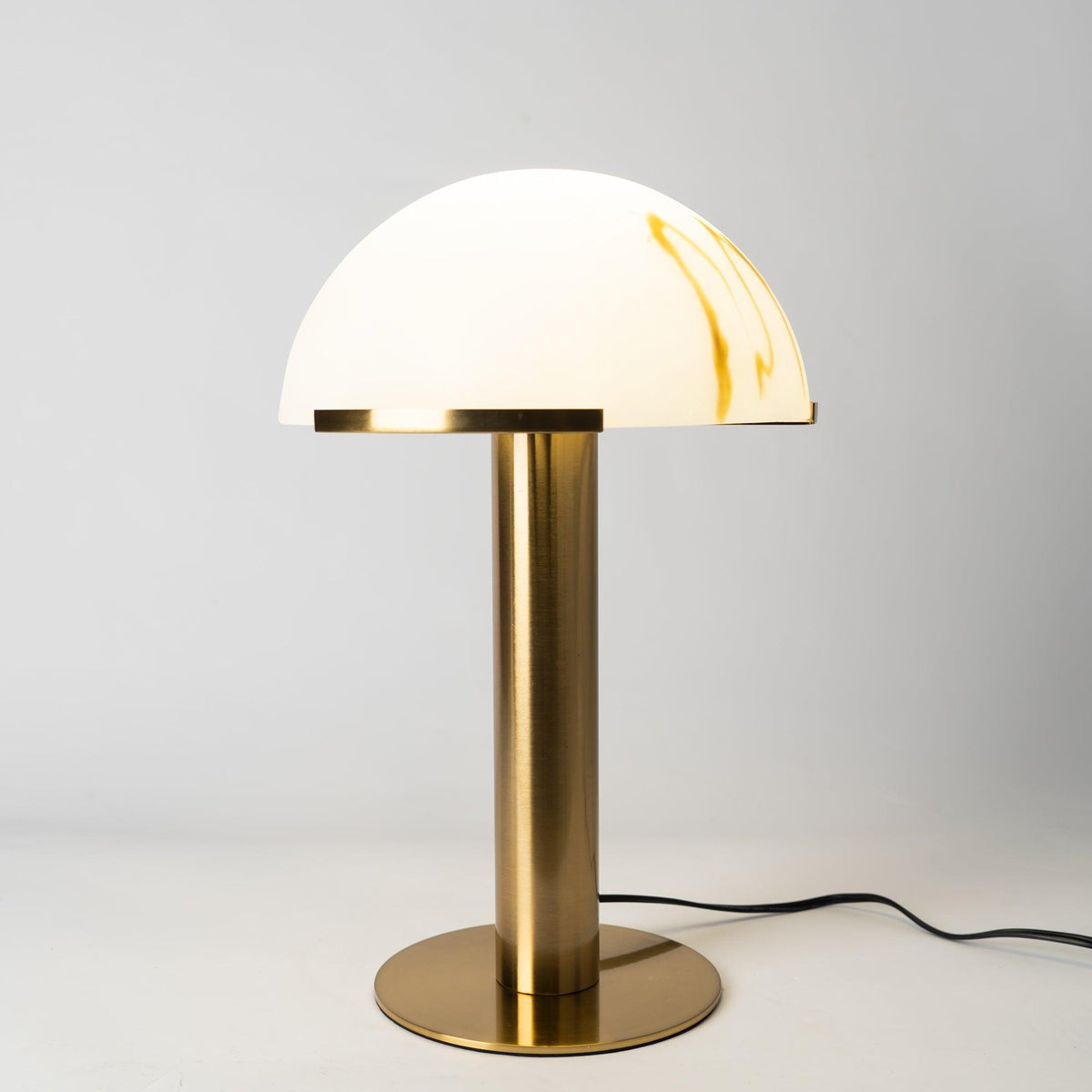 Keir lampa stołowa z alabastrem
