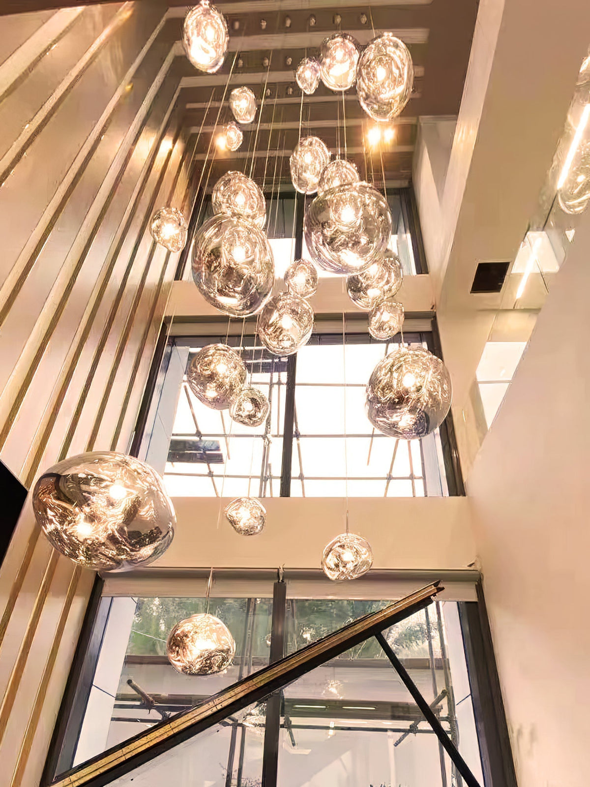 Aveneneria żyrandol wiszący ze sferami