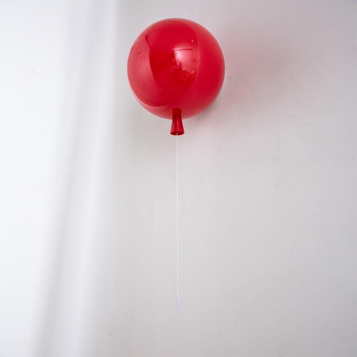 Kiri radosny żyrandol balonowy z plastiku do montażu ściennego