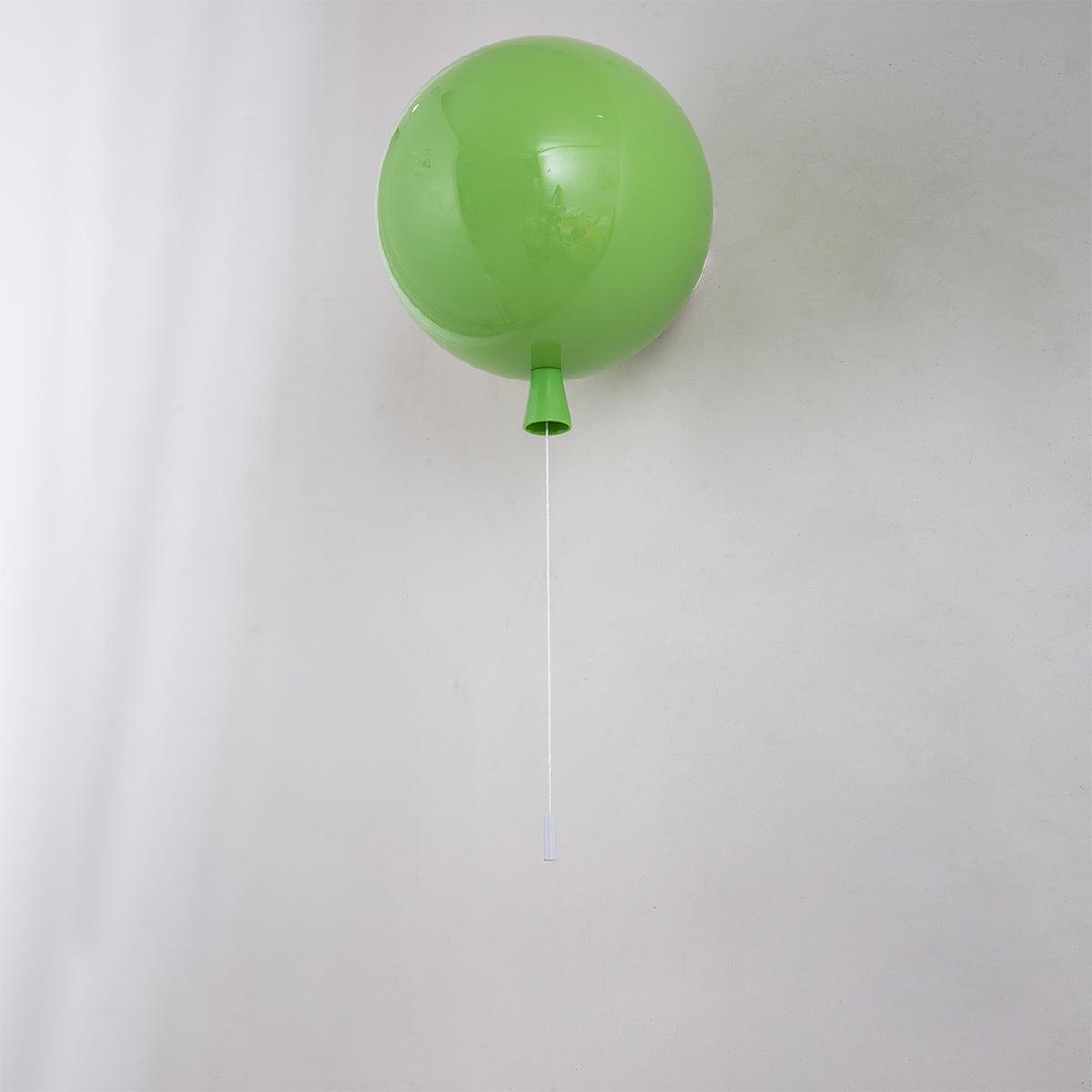 Kiri radosny żyrandol balonowy z plastiku do montażu ściennego