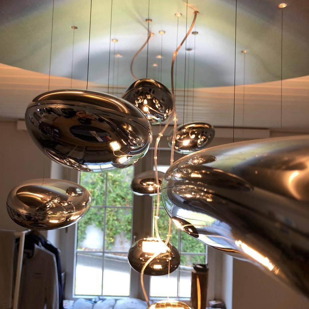 Lampa sufitowa Feririan Aluminiowy Kamyk