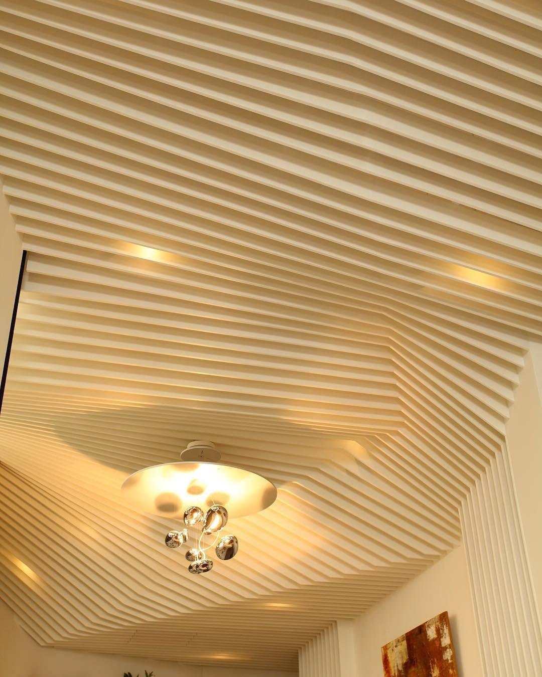 Lampa sufitowa Feririan Aluminiowy Kamyk