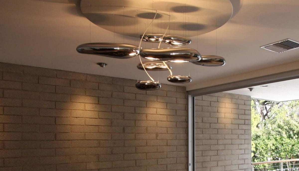 Lampa sufitowa Feririan Aluminiowy Kamyk