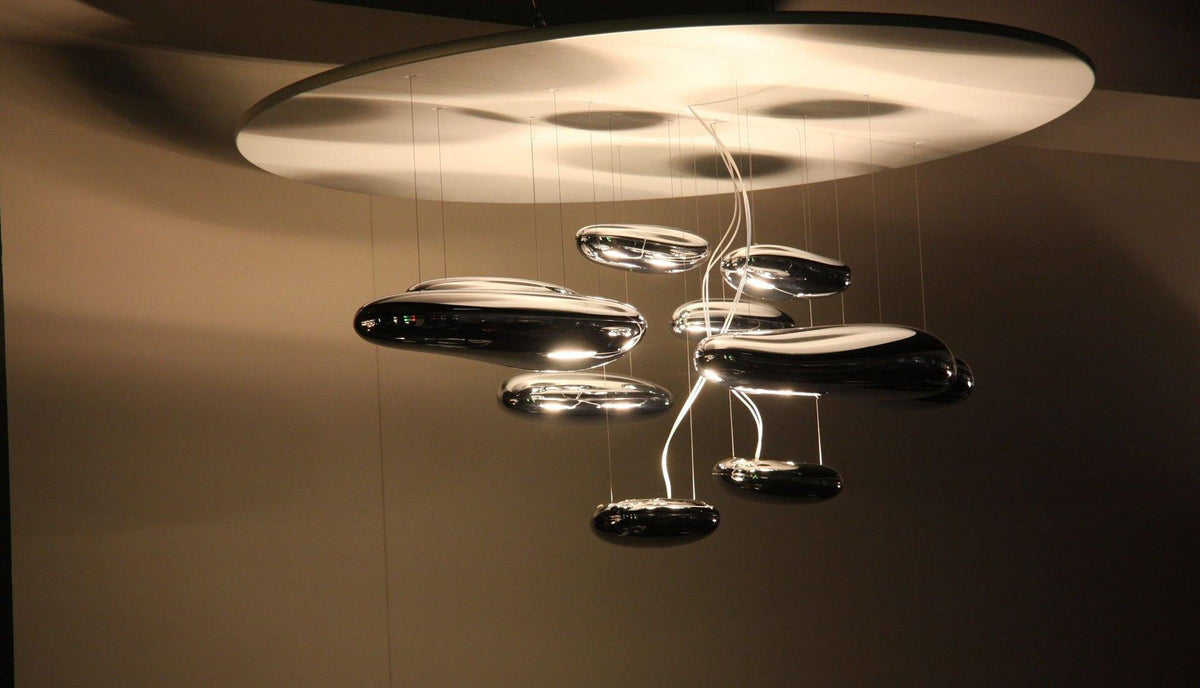 Lampa sufitowa Feririan Aluminiowy Kamyk