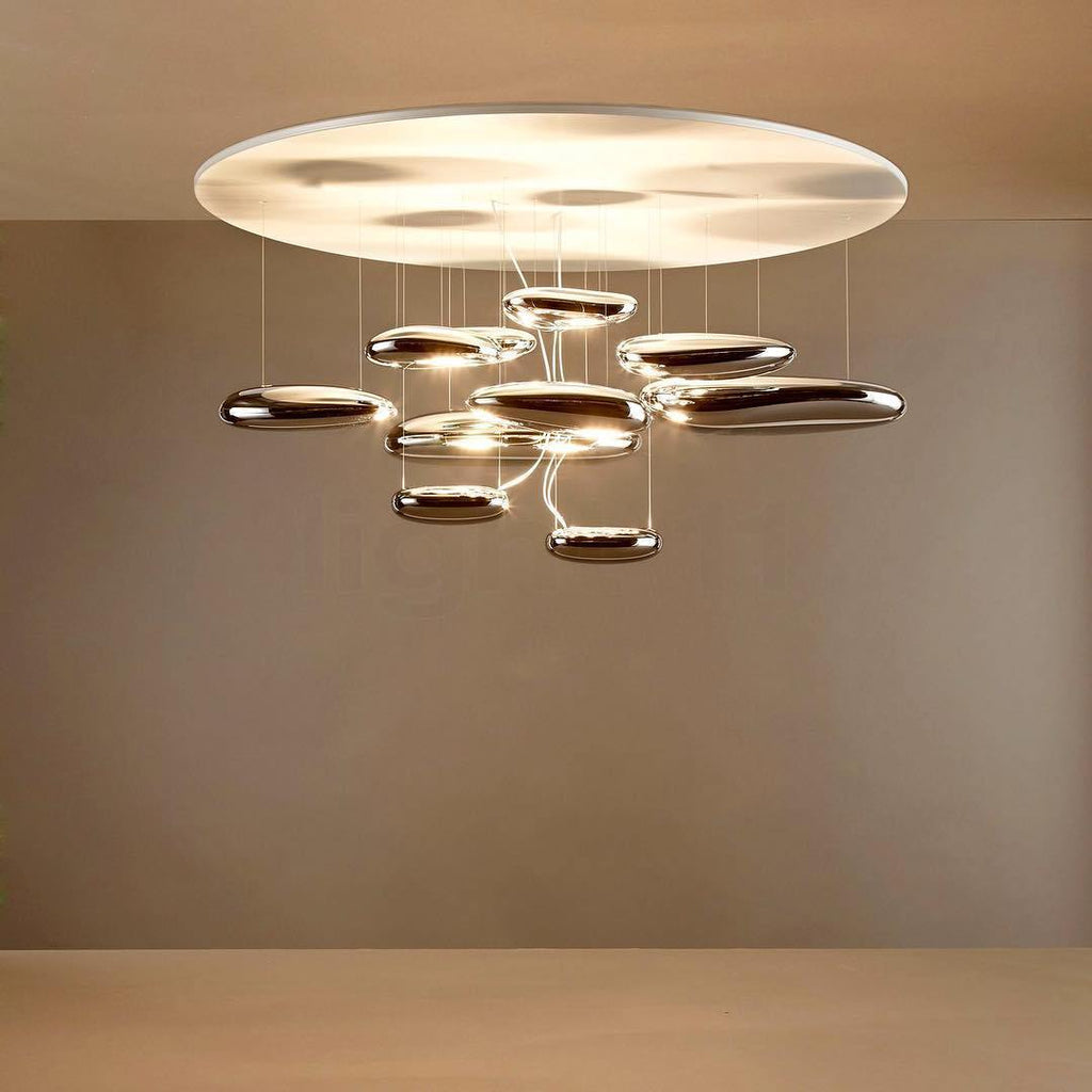 Lampa sufitowa Feririan Aluminiowy Kamyk