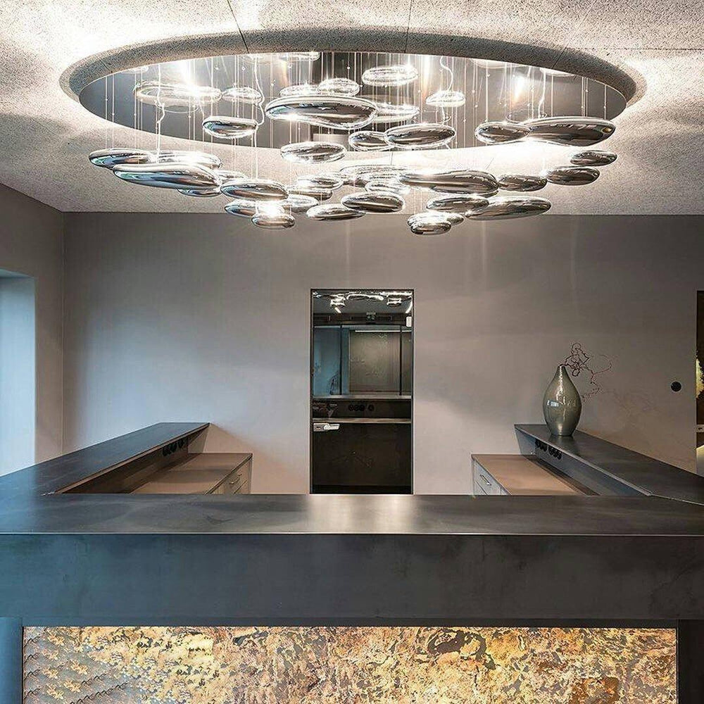 Lampa sufitowa Feririan Aluminiowy Kamyk
