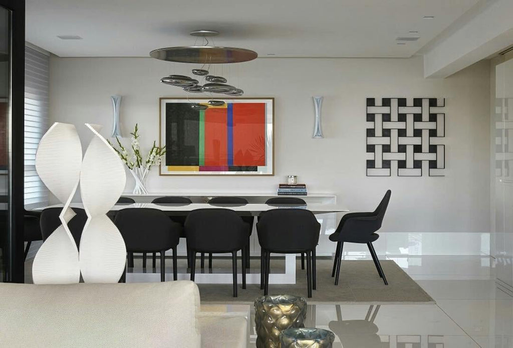 Lampa sufitowa Feririan Aluminiowy Kamyk