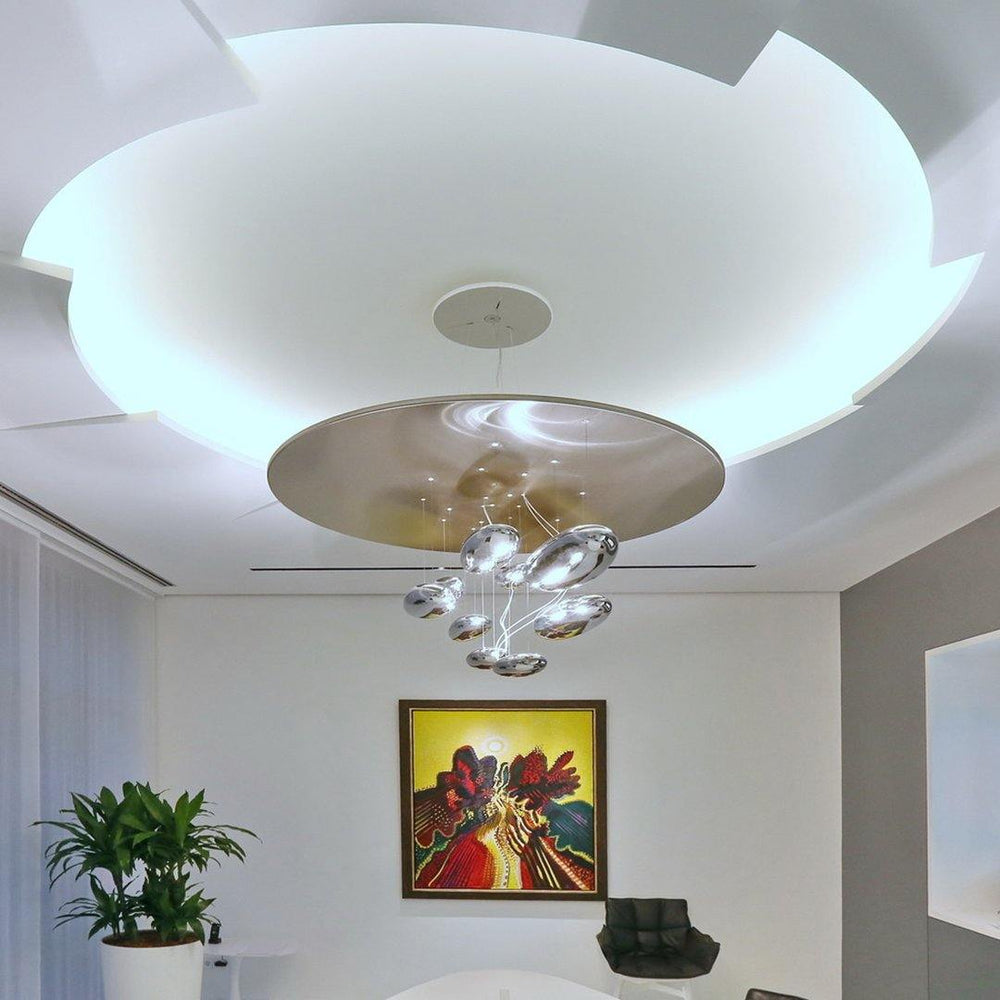 Lampa sufitowa Feririan Aluminiowy Kamyk