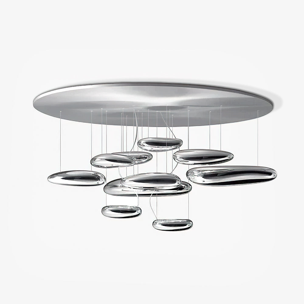 Lampa sufitowa Feririan Aluminiowy Kamyk