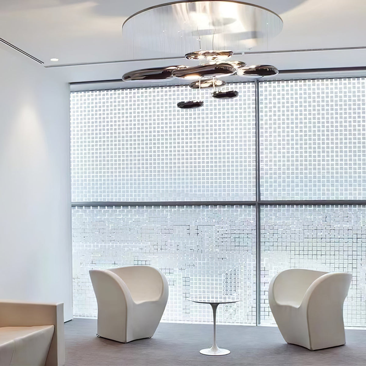 Lampa sufitowa Feririan Aluminiowy Kamyk