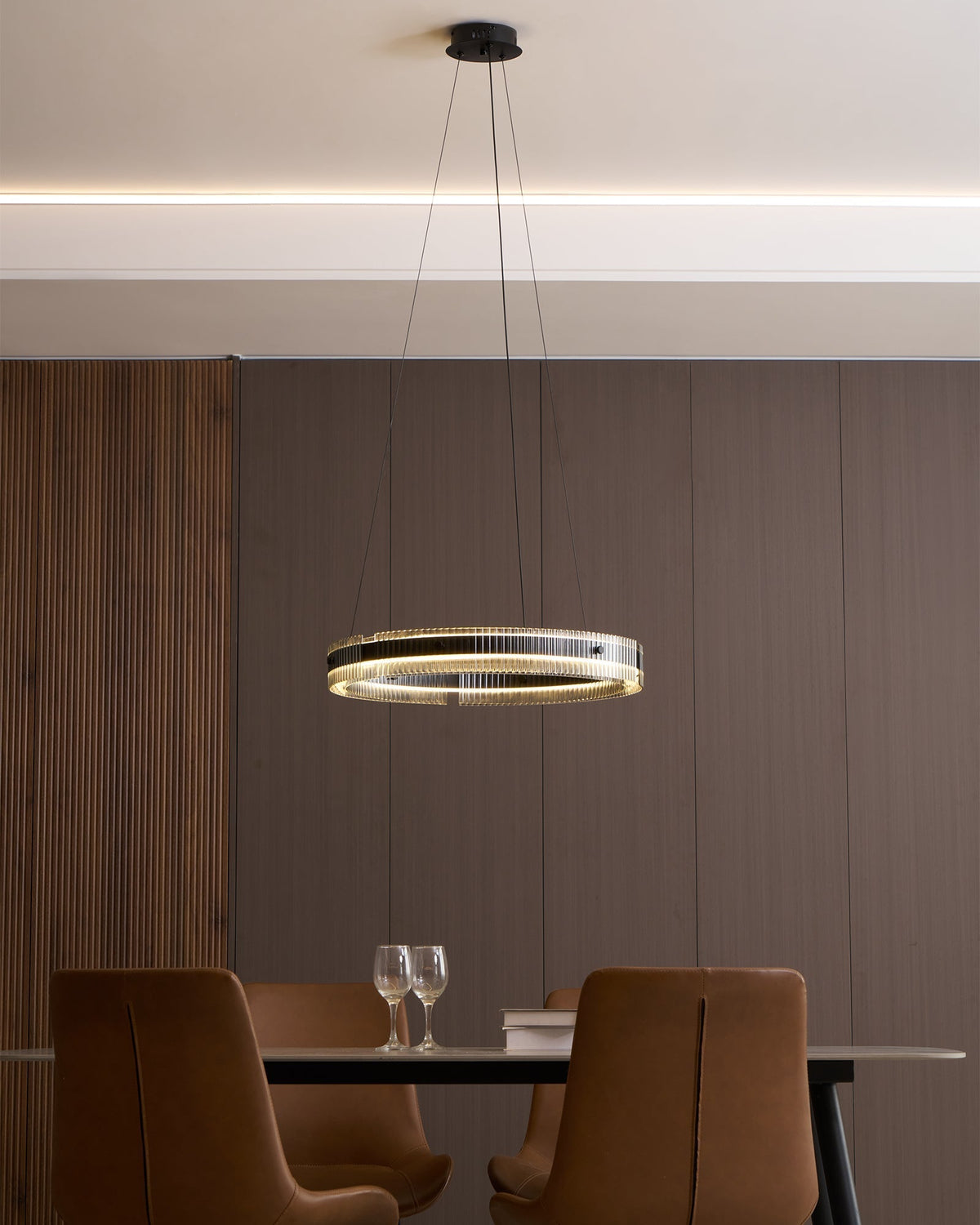 Veliviel żyrandol Pierścień Minimalist LED