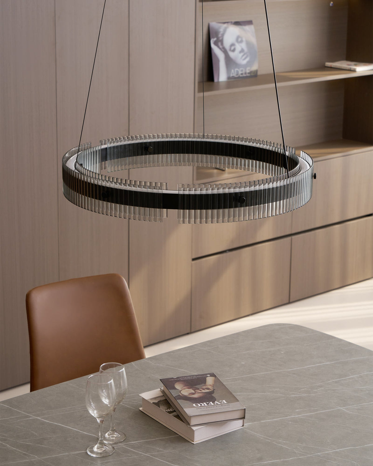 Veliviel żyrandol Pierścień Minimalist LED