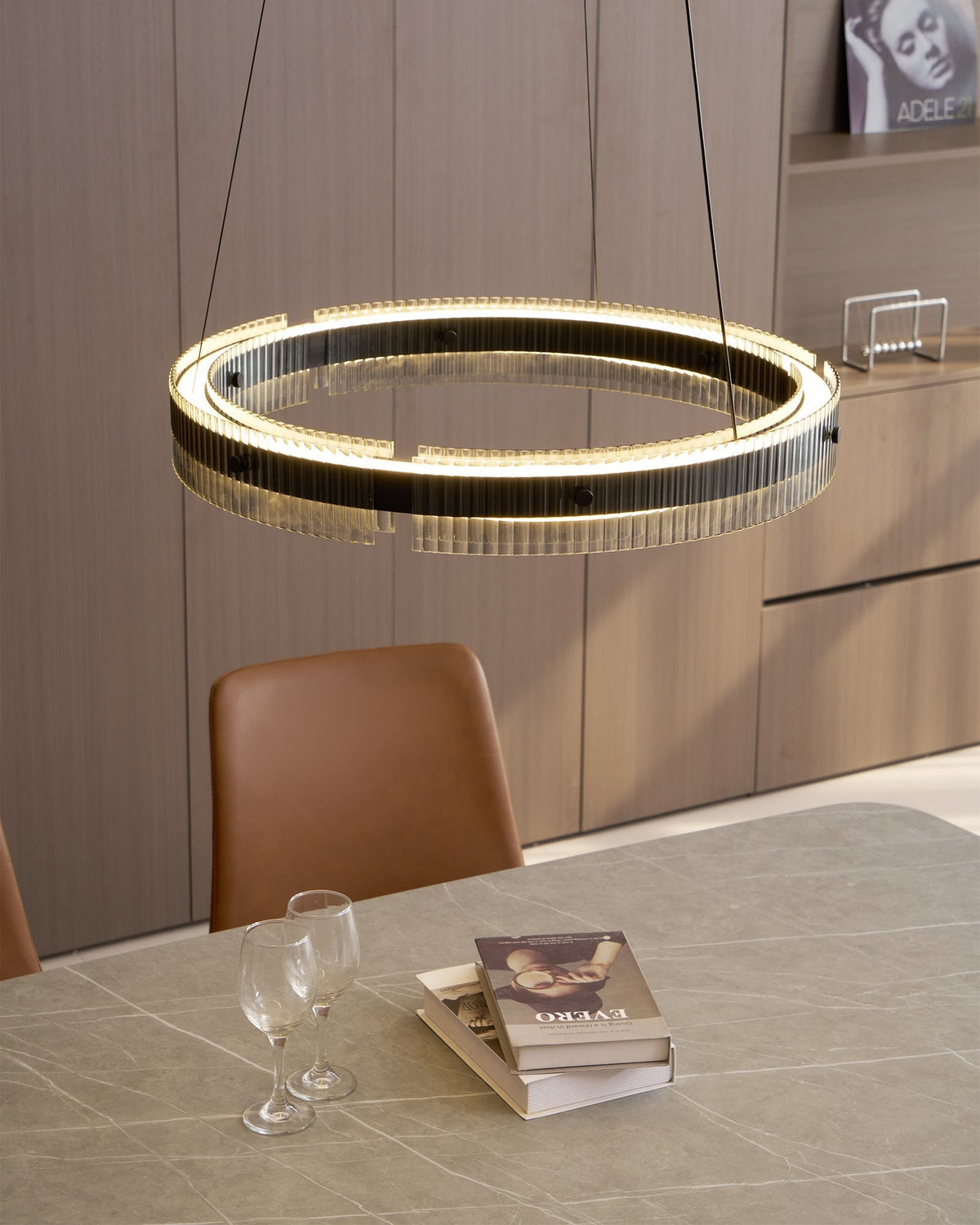 Veliviel żyrandol Pierścień Minimalist LED
