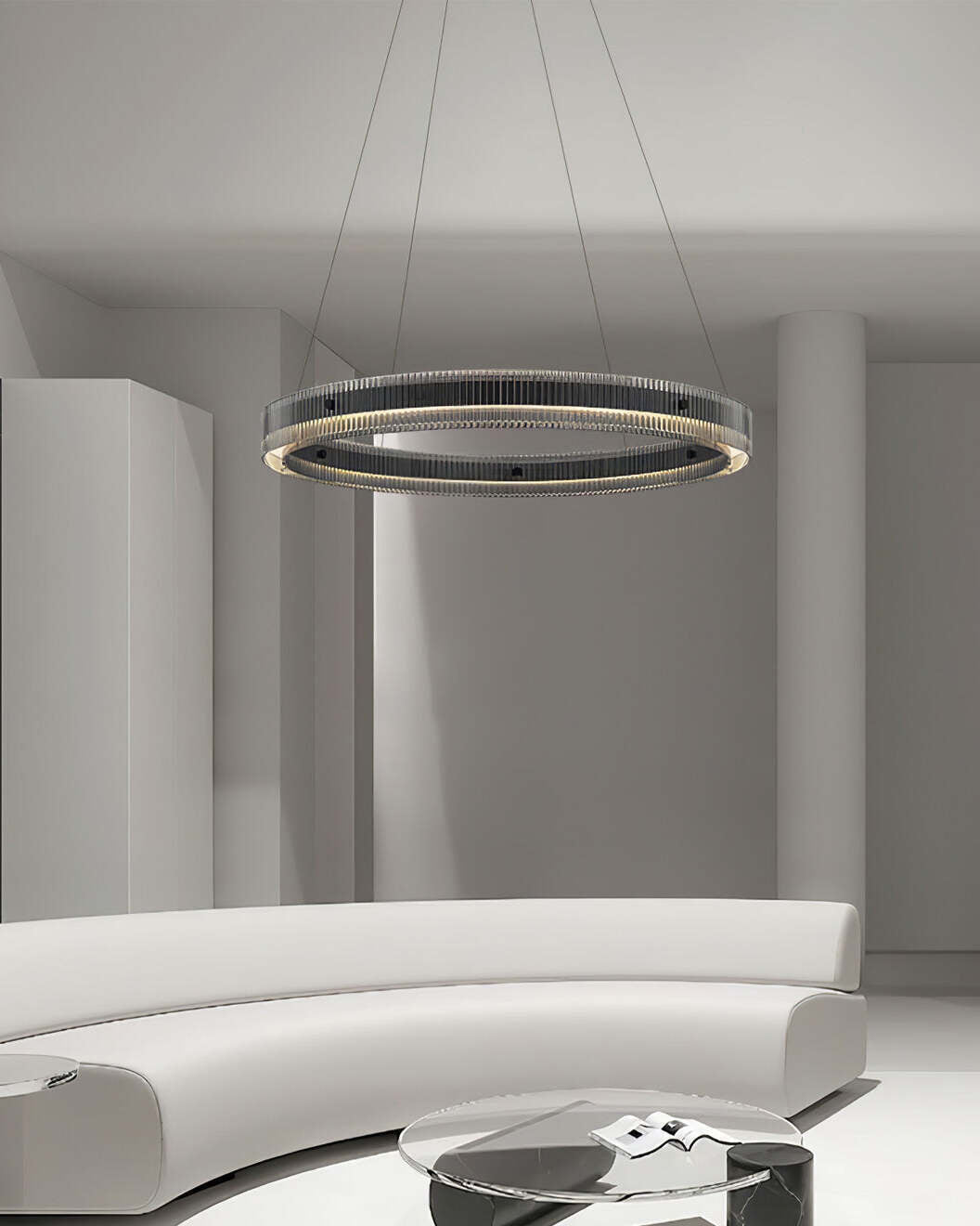 Veliviel żyrandol Pierścień Minimalist LED