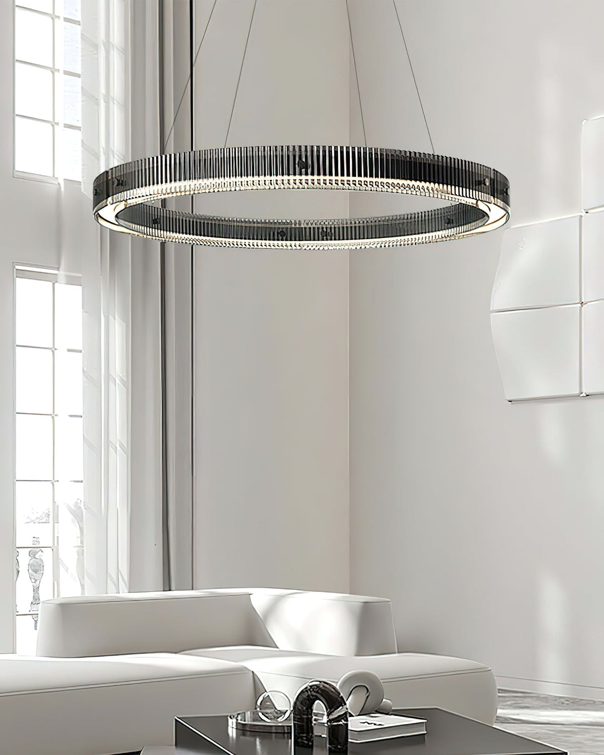 Veliviel żyrandol Pierścień Minimalist LED