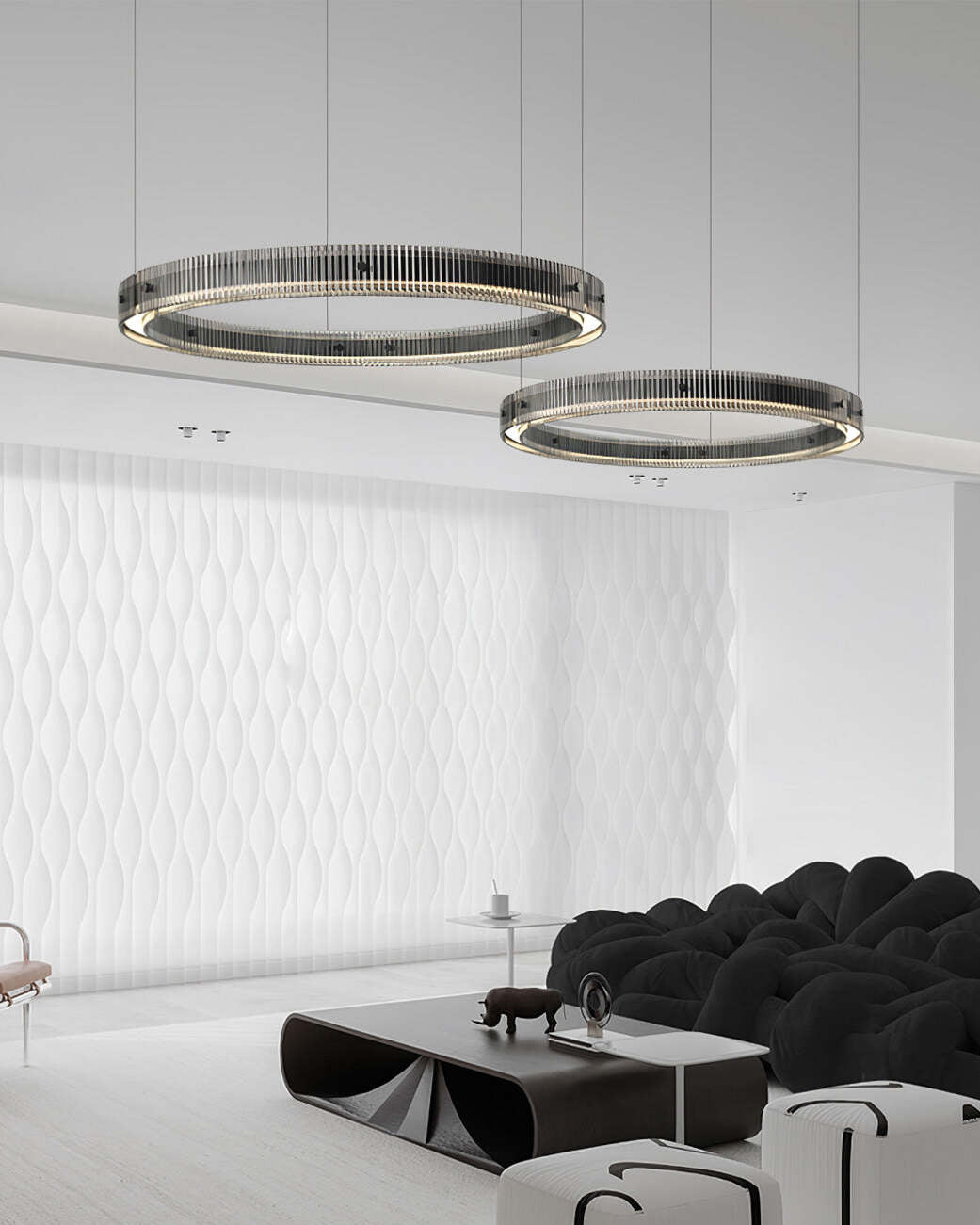 Veliviel żyrandol Pierścień Minimalist LED