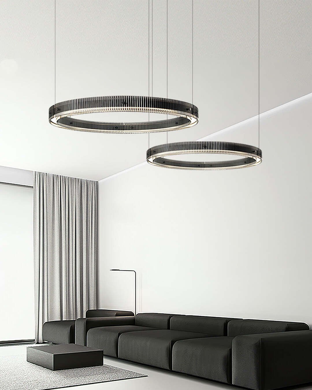 Veliviel żyrandol Pierścień Minimalist LED