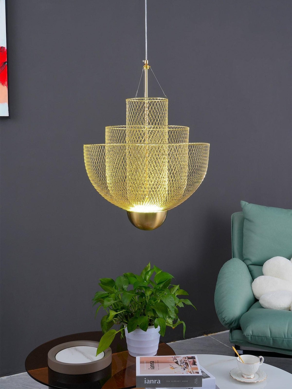 Terielissa żyrandol Meshmatics Hanging Radiant