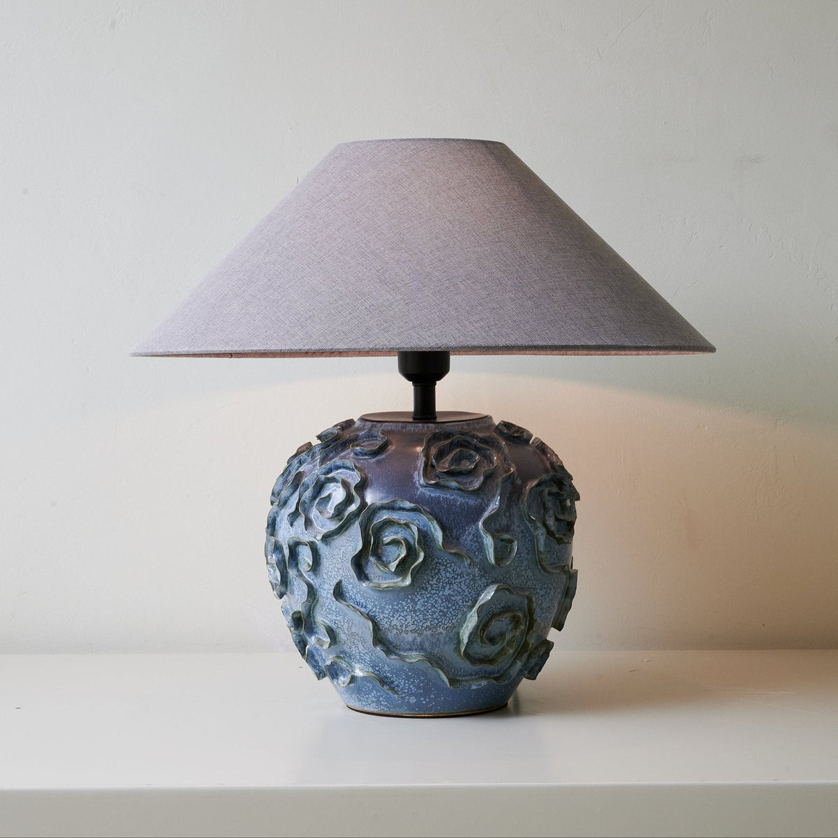 Brian Vintage lampa stołowa z ceramiki