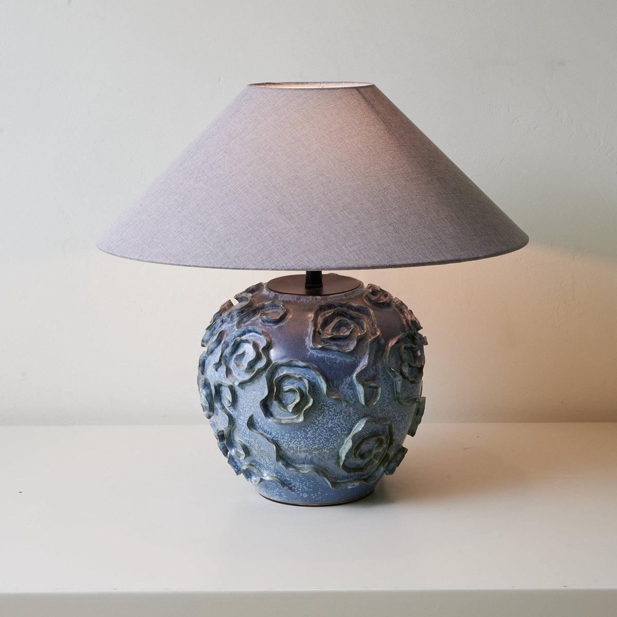 Brian Vintage lampa stołowa z ceramiki