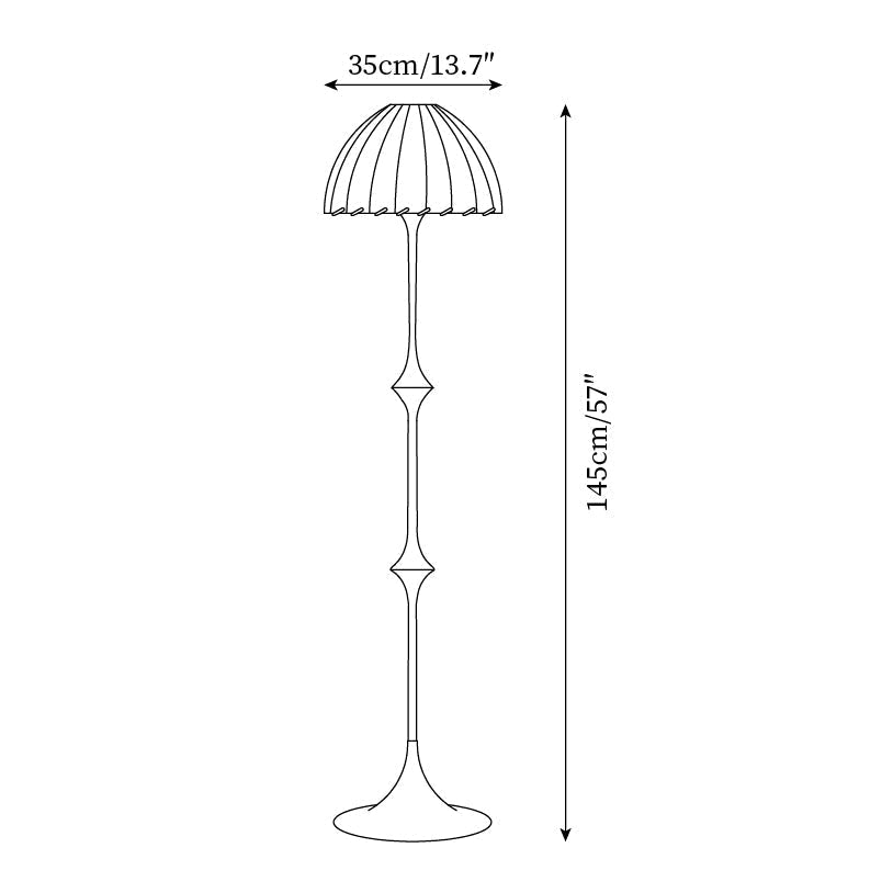 Genomia lampa stojąca