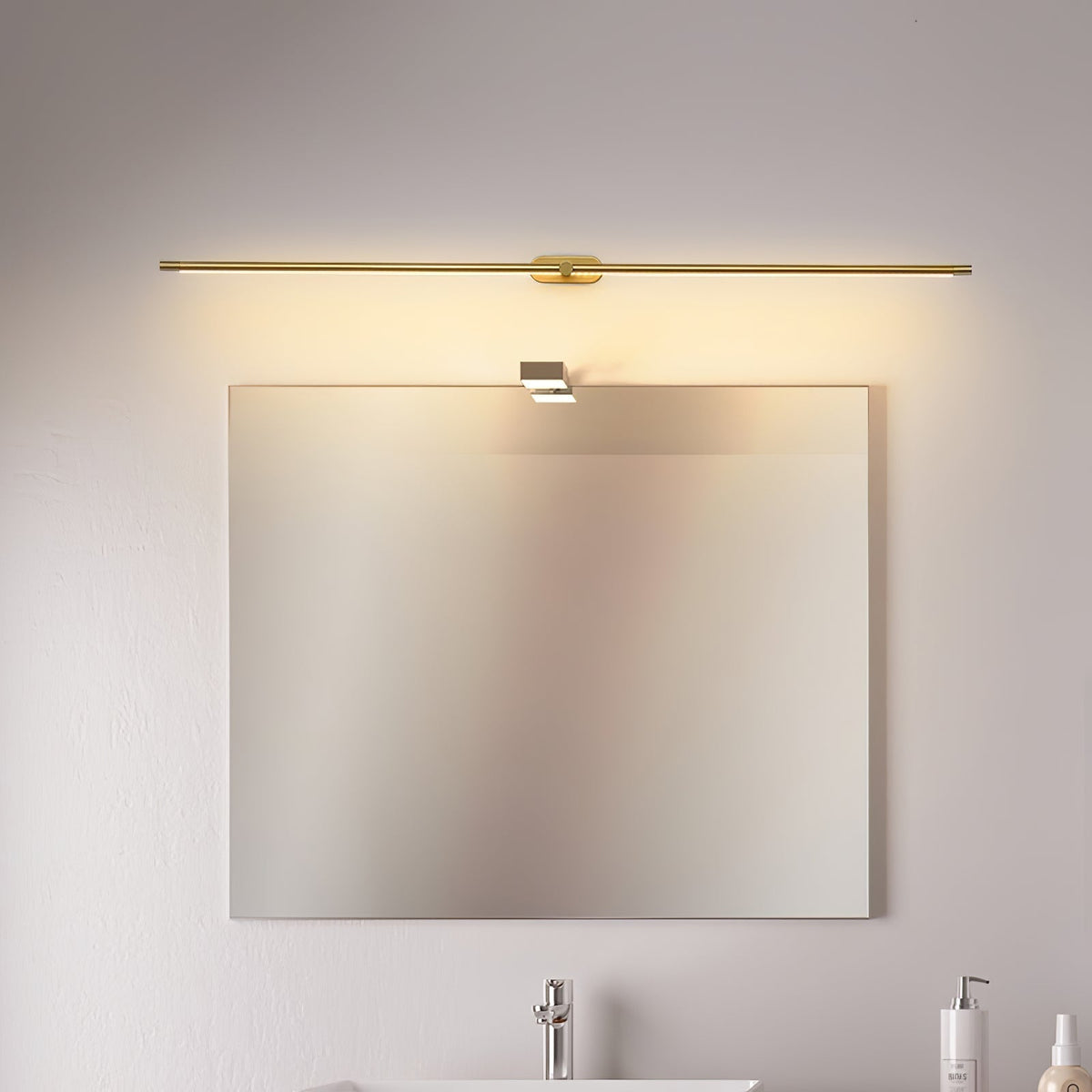 Flano minimalistyczna lampa ścienna liniowa z ładowaniem
