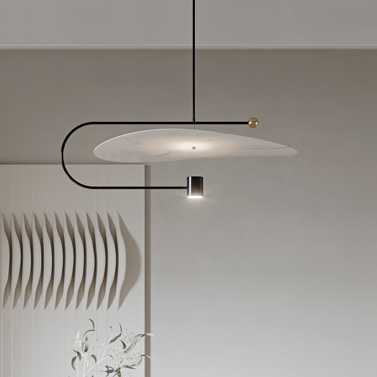 Reninia geometryczna lampa wisząca