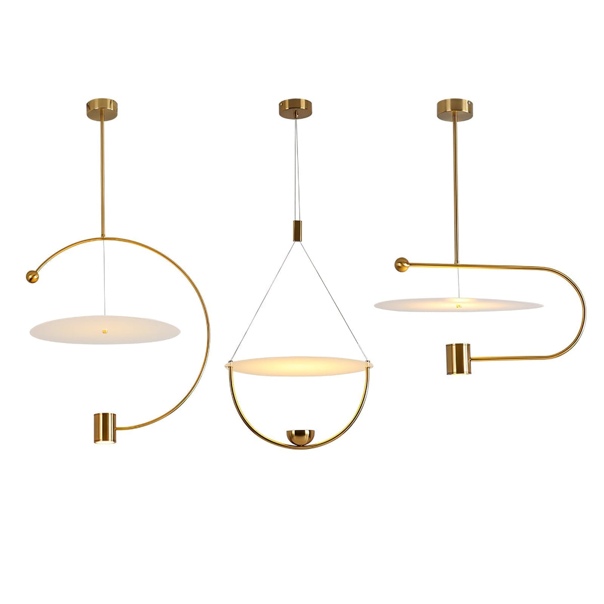 Reninia geometryczna lampa wisząca