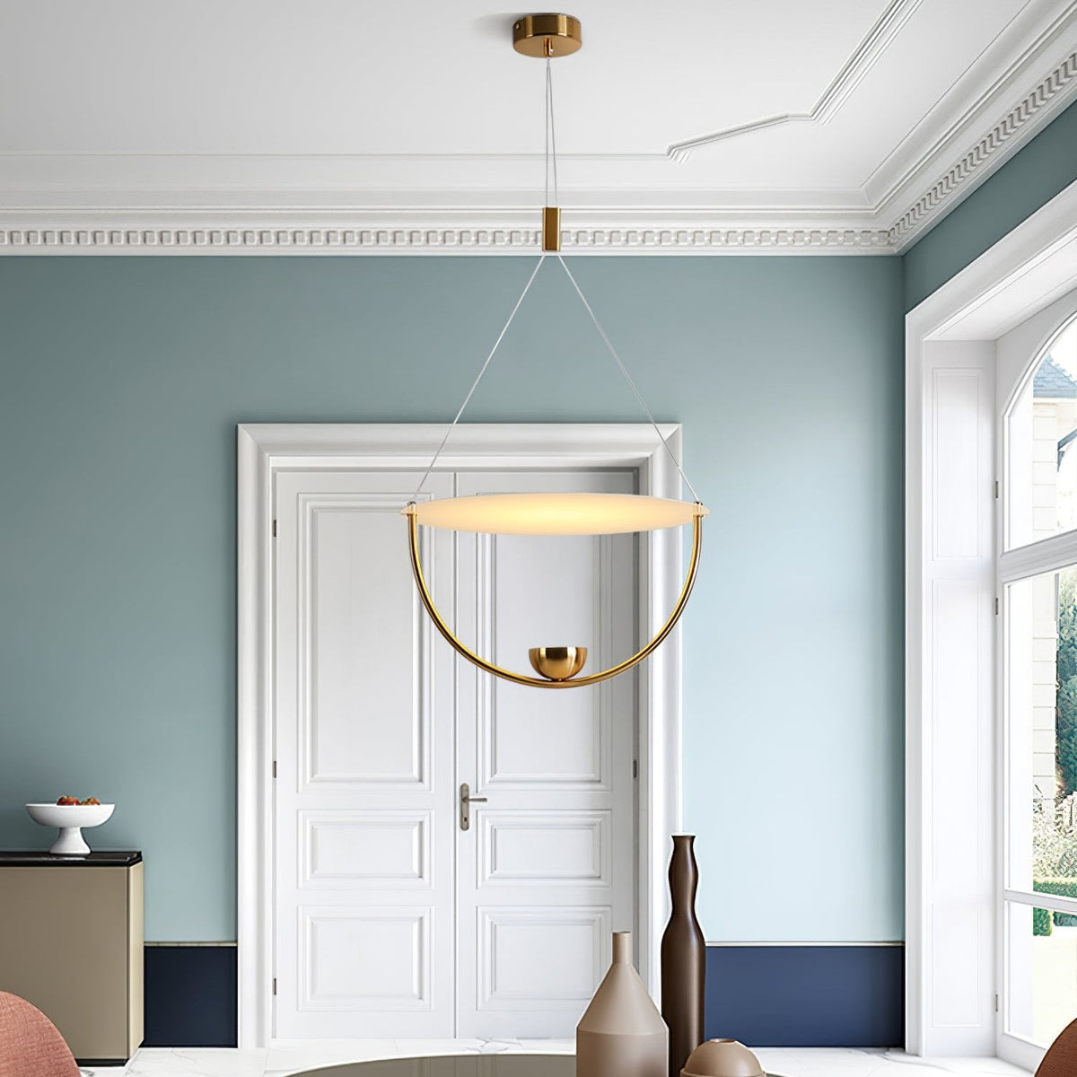 Reninia geometryczna lampa wisząca