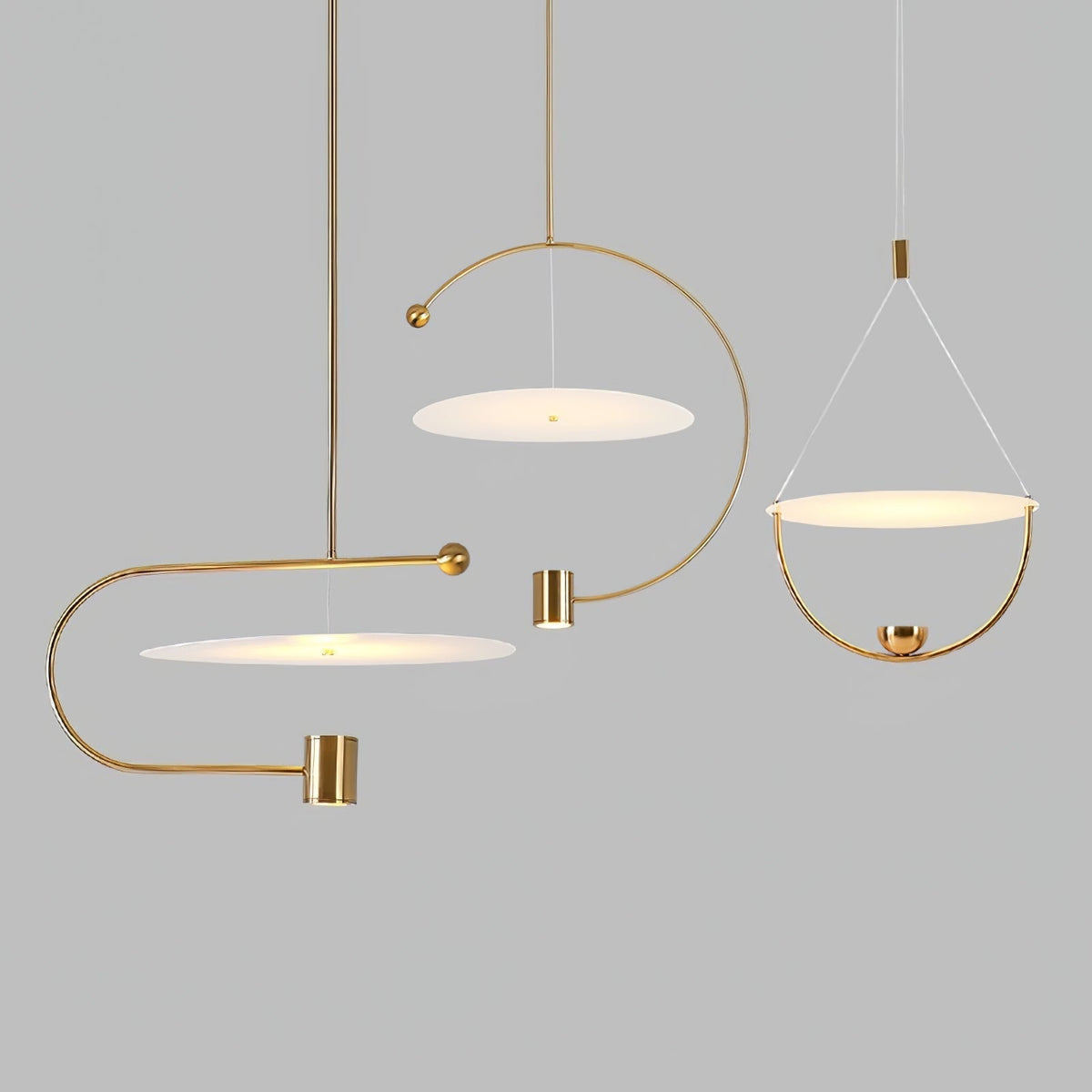 Reninia geometryczna lampa wisząca