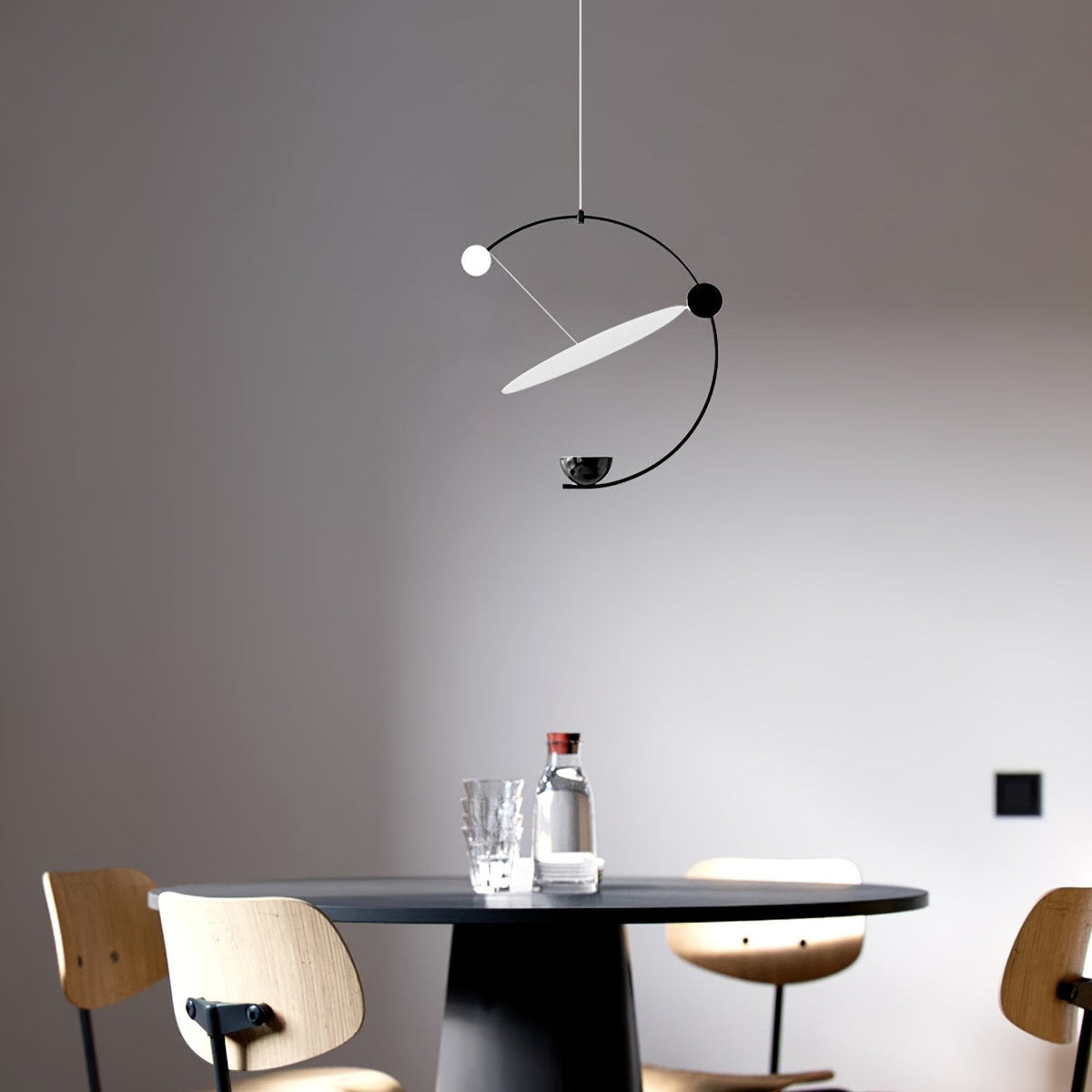 Reninia geometryczna lampa wisząca