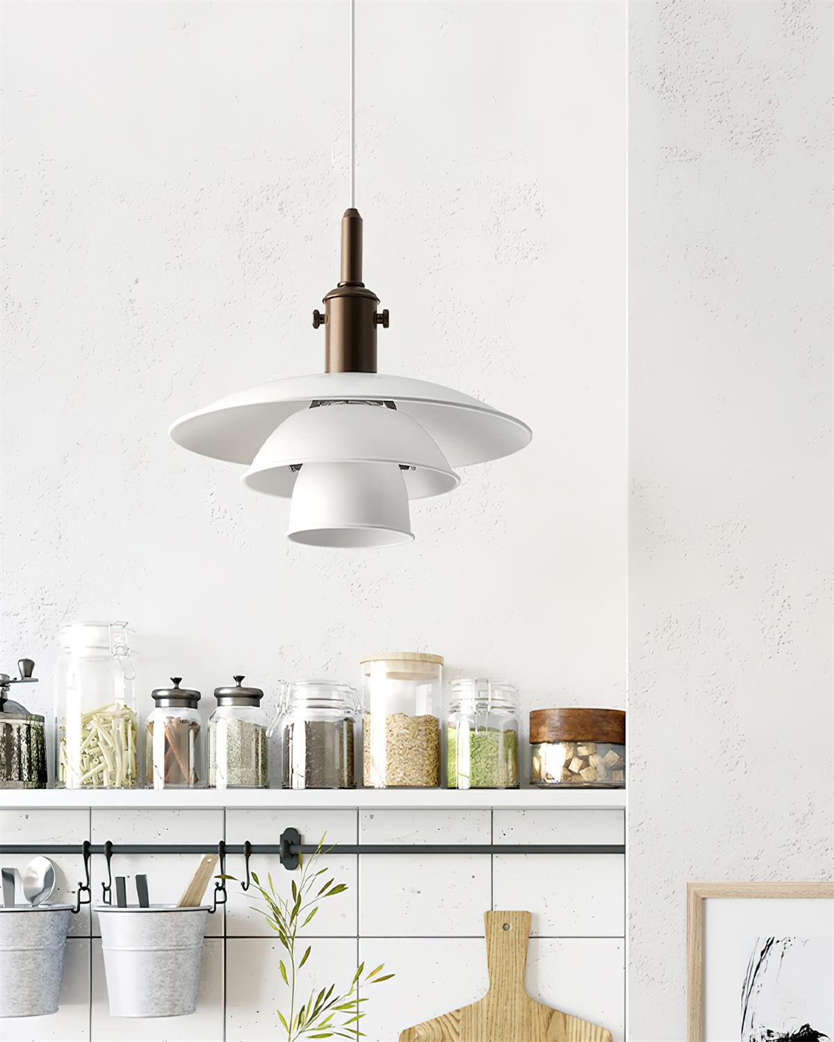 Lampa wisząca Velanenne z miedzią